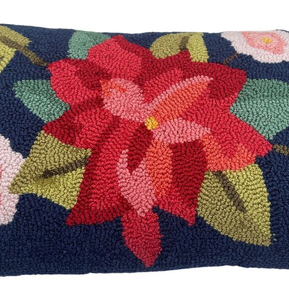 Loloi Cottagecore Grandmacore Floral Textured Knit Decorative Throw Pillow - Picture 2 of 10